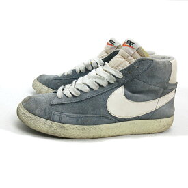 y■【27cm】ナイキ/NIKEブレザーWMNS BLAZER MID SUEDE VNTGスエードスニーカー■MENS/F61【中古】