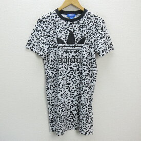 k■アディダス/adidas AZ4098 INKED BOYFREIND TEE DRESS Tシャツ【OT】LADIES■86【中古】