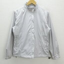n■ナイキゴルフ/NIKE GOLF ゴルフジャケット JKT【L】灰/LADIES/125【中古】