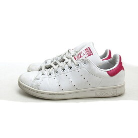 a■【22.5】アディダス/adidas FX7522 スタンスミス レザースニーカー 白ピンク/LADIES/26【中古】