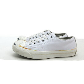 a■【22.5】コンバース/CONVERSE 1B984 レザー ジャックパーセル スニーカー 白/LADIES/22【中古】