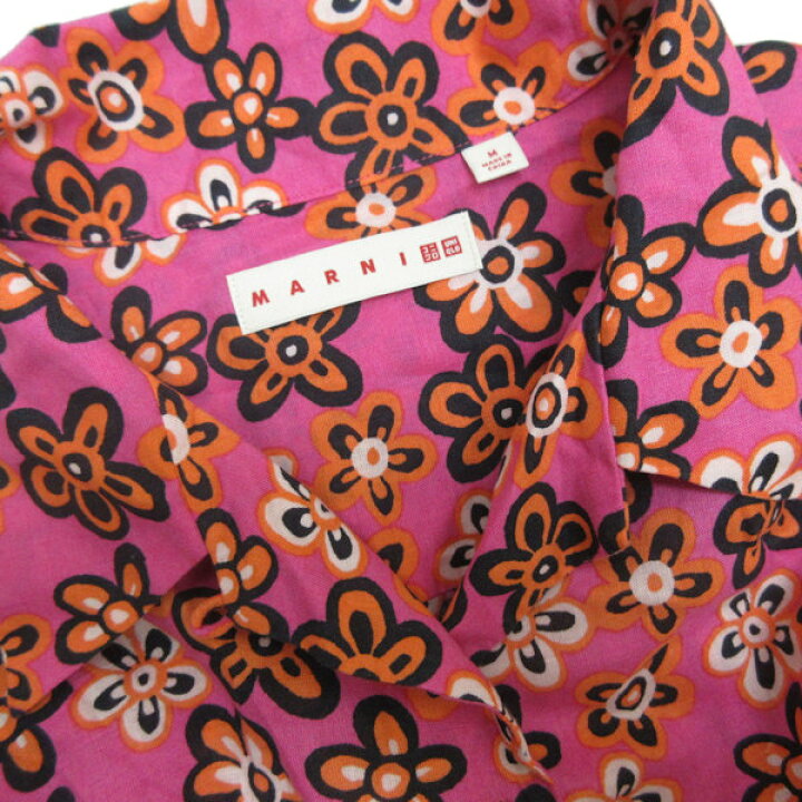 楽天市場】k□ユニクロ×マルニ/UNIQLO×MARNI オープンカラープリーツ  