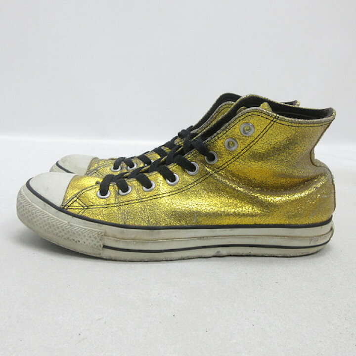 楽天市場】Q□【26.5cm】コンバース/CONVERSE ALL STAR HIゴールドラメ 