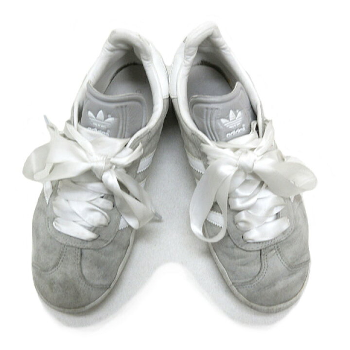 楽天市場】y【23.5cm】アディダス/ADIDAS GAZELLE ガッツレー スエードレザースニーカー灰LADIES/57【中古】 : マニライズ 楽天市場】y【23.5cm】アディダス/ADIDAS GAZELLE ガッツレー スエードレザースニーカー灰LADIES/57【中古】 : マニライズ
