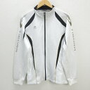 z■ティゴラ/Tigora トラックジャケット/ジャージ【L】白/MENS/167【中古】■