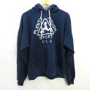 k■90s・USA製■プレンティタフ/PLENTY TOUGH プルオーバーパーカ/スウェット【L】紺/MENS■36【中古】