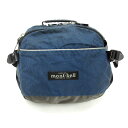 G■モンベル/montbell ウエストバック■紺系/men's/13【中古】■