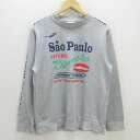 G■フィンタ/FINTA スウェットシャツ/トレーナー【M】灰/men's/72【中古】■