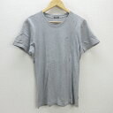 G■デンハム/DENHAM Tシャツ/コットン【S】灰/men's/7【中古】■