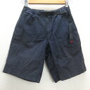 G■グラミチ/GRAMICCI STショーツ/8555【S】紺/men's/28【中古】■