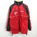 H■ブリヂストン/BRIDGESTONE TOKYO MOTOR SHOW 2005 ナイロンジャケット【L】赤/MENS■96【中古】