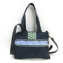 D■キプリング/KIPLING ナイロンショルダーバッグ/紺/BAG■40【中古】