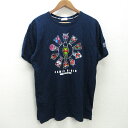 g■バンダイアパレル/BANDAI APPAREL 仮面ライダー/Tシャツ【LL】紺/men's/179【中古】■