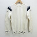 z■テイラーメイド/TaylorMade ニットセーター/ゴルフウエア【L】白/レディース/28【中古】