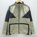 D■アディダス/adidas Originals NMD TRACK TOP DH2252 ブルゾン【L】黒 ベージュ/MENS/75【中古】