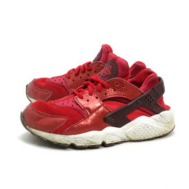 Z■【23.5cm】ナイキ/NIKEエアハラチ W'S AIR HUARACHE RUNランニングシューズ■赤LADIES/26【中古】