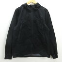 H■ティゴラ/Tigora フーディジャケット ウインドブレーカー 秋冬【LL】黒/MENS■81【中古】