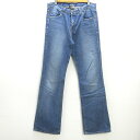 H■USA製■アールジーン/Earl Jean ブーツカットデニムパンツ ジーンズ【32×34】MENS■97【中古】