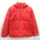 D■アディダス/adidas ダウンジャケット JKT【S】橙系/MENS/70【中古】