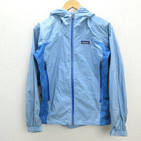 WW■パタゴニア/PATAGONIA 84480レインシャドージャケット/マウンテンパーカJKT■水色【レディースXS】LADIES【中古】