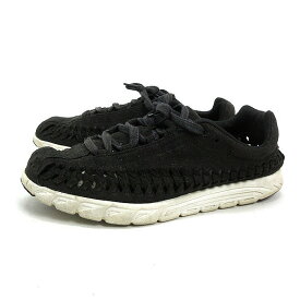 WW■【24.5cm】ナイキ/NIKEメイフライウーブンMAYFLY WOVEN スエードスニーカー■黒LADIES向き/28【中古】