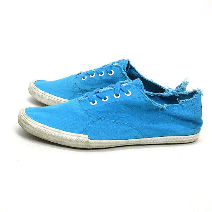 楽天市場 X 24 5cm プーマ Puma テッキージャム Tekkies Jam キャンバススニーカー 水色 Ladies 4 中古 マニライズ 楽天市場 X 24 5cm プーマ Puma テッキージャム Tekkies Jam キャンバススニーカー 水色 Ladies 4 中古 マニライズ