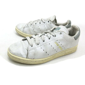 Z■【22.5cm】アディダス/ADIDASスタンスミス レザースニーカー■白LADIES/INDIA製/109【中古】