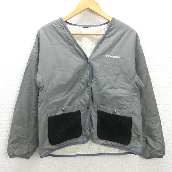 楽天市場】G□コロンビア/Columbia リバーシブルノーカラーボア 