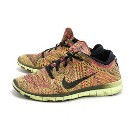 Z■【23cm】ナイキ/NIKE フリー5.0 TR フライニット FREE5.0 FLYKNIT ランニングシューズ■グラデLADIES/39【中古】