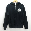 G■ハヤテのごとく 二次元cospa フルジップパーカー/コットン【m】紺/men's/70【中古】■