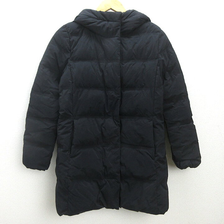 楽天市場】D□ユニクロ/UNIQLOシームレスダウンショートコート JKT□黒 