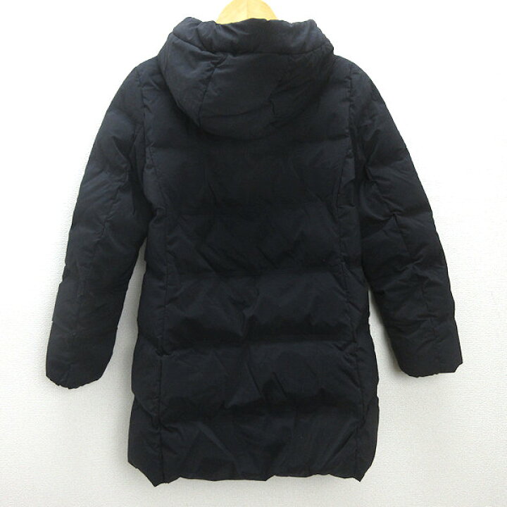 楽天市場】D□ユニクロ/UNIQLOシームレスダウンショートコート JKT□黒 
