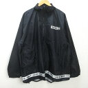 H■90s■日産/NISSAN イチロー ICHIRO 51 ナイロンジャケット 企業物/黒/MENS■45【中古】