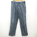 H■カッター＆バック/CUTTER & BUCK ヘリンボーン ゴルフパンツ【79】灰色/MENS■39【中古】