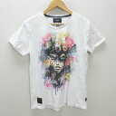 C■グラム/glamb×JOJO ジョルノ・ジョバァーナ 半袖tシャツ【2】白/MENS■51【中古】■