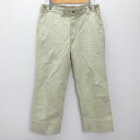 H■70s USA製■フィルソン/C.C. FILSON コットンパンツ【34】ベージュ/MENS■18【中古】