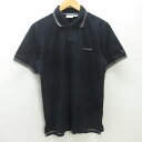 H■コロンビア/Columbia PM5854 アンゴーブディストリクトポロシャツ【L】黒/MENS■2【中古】