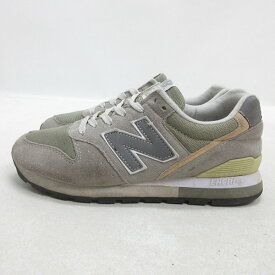 Q■USA製【25cm】ニューバランス/New Balance M996 スエードレザースニーカー■灰/LADIES/29【中古】