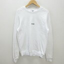 Q■イタリア製■エムエスジーエム/MSGM スウェットトレーナー■白【メンズXS】MENS/22【中古】