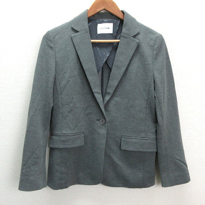 楽天市場】k□ラコステ/LACOSTE 1つボタン テーラードジャケットJKT 