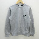 G■GU/ジーユー×なにわ男子 スウェットシャツ/トレーナー 裏起毛【S】灰/men's/62【中古】■