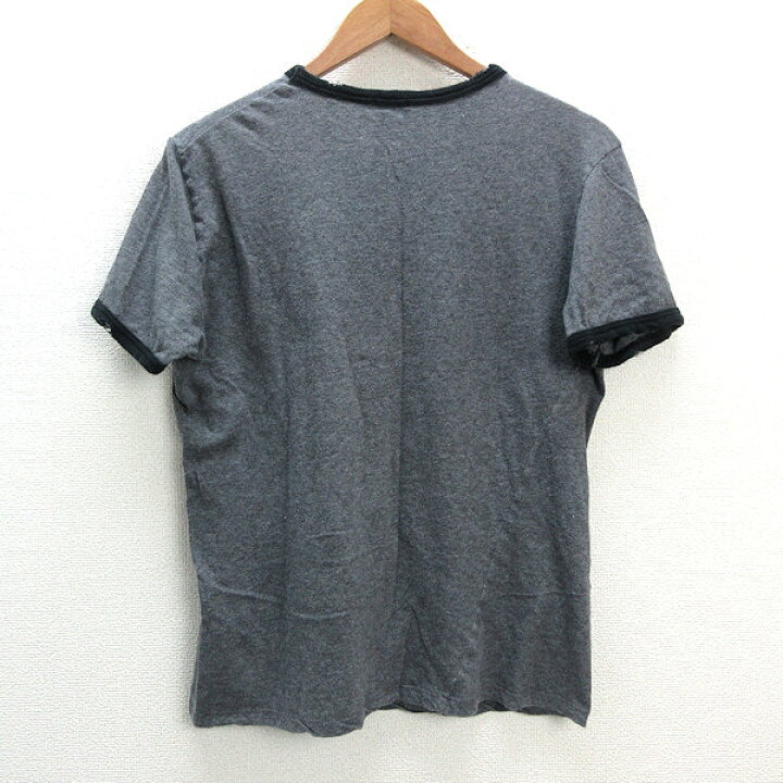 楽天市場】k□ディーゼル/DIESEL ダメージ加工 リンガーTシャツ/トリム 