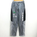 D■アスレタ/ATHLETA サッカー・フットサル トレーニングパンツ【L】灰/MENS■191【中古】