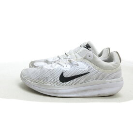 a■【24.5cm】ナイキ/NIKE ナイロンスニーカー 白/LADIES/12【中古】