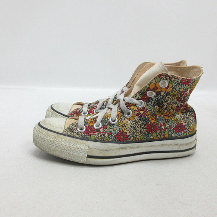 楽天市場】s□【23cm】コンバース/CONVERSE ALL STAR 花柄 ハイカット 