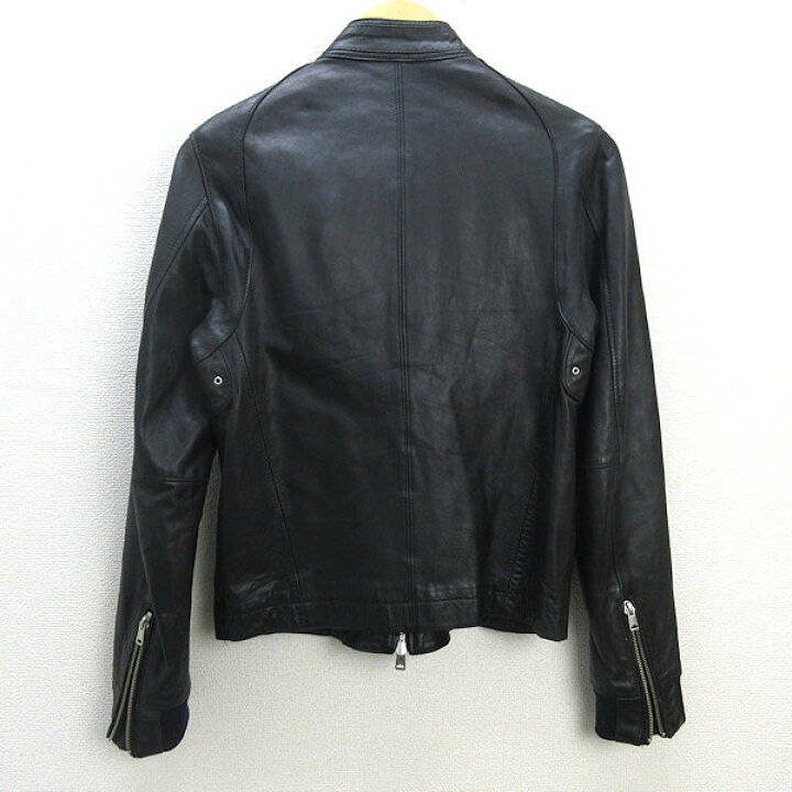 楽天市場】H□ハレ/HARE 羊革 シングルライダースジャケット  