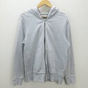 G■ビームス/BEAMS フルジップパーカー/コットン【L】灰/men's/31【中古】■