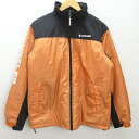 G■スズキ/SUZUKI 中綿ダウンジャケット【M】オレンジ/men's/140【中古】■