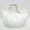 H■キプリング/Kipling ナイロントートバッグ 白 BAG LADIES■12【中古】