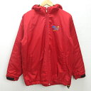 g■ミキハウス/MIKI HOUSE 中綿ジャケット/裏起毛 13-3771-219【M】赤/men's/43【中古】■